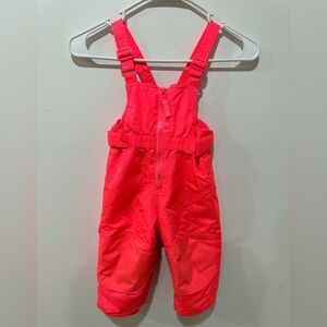 Cat & Jack Toddler Girls’ Snow Bibs Hot Pink 18M